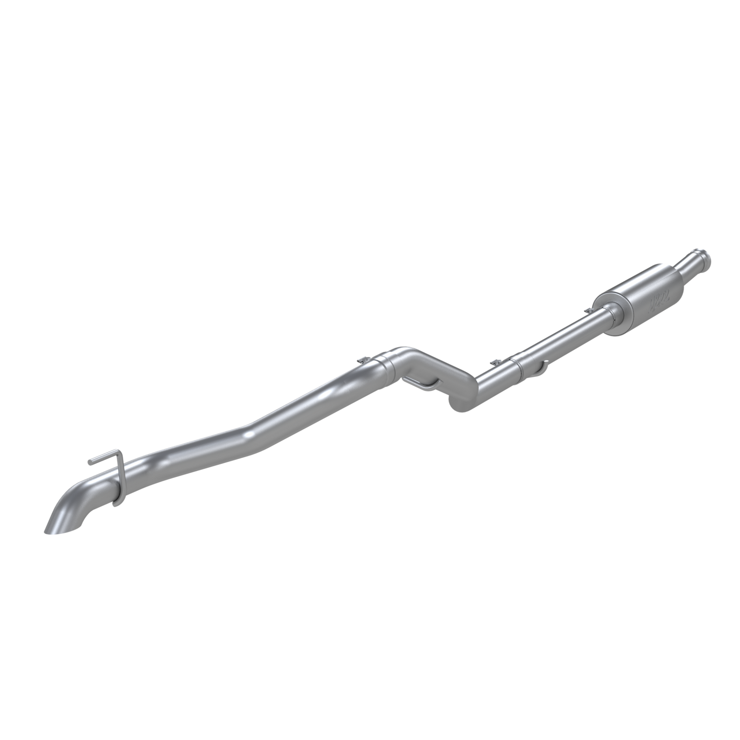 MBRP | Jeep 2.5 Inch Cat Back Exhaust System Off-Road Single Rear Exit Armor Pro Series For 20-Up Jeep Gladiator 3.6L  | S5537304