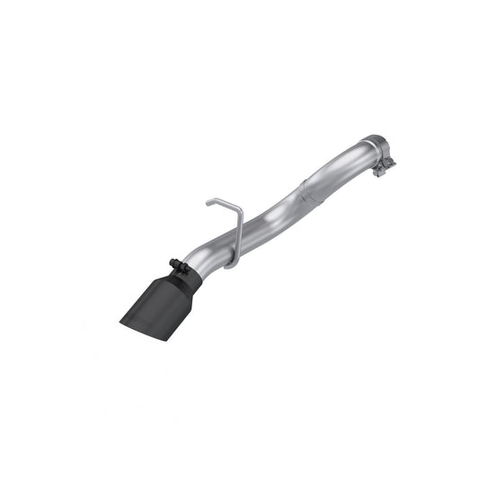 MBRP | 2018-Up Jeep Wrangler JL Axle-Back Exhaust System, Armor Plus with Black Tip  | S5539409BT