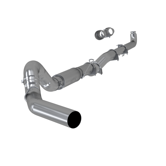 MBRP | 5 Inch Exhaust Pipe Single Side No Tip Included Aluminized Steel  | S60200P