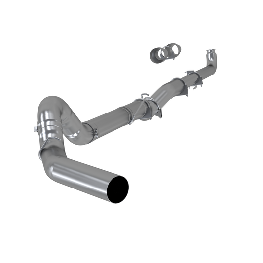 MBRP | 5 Inch Single Side 409 -No Muffler For 01-07 Silverado/Sierra 2500/3500 Duramax Classic Extended/Crew Cab  | S60200SLM