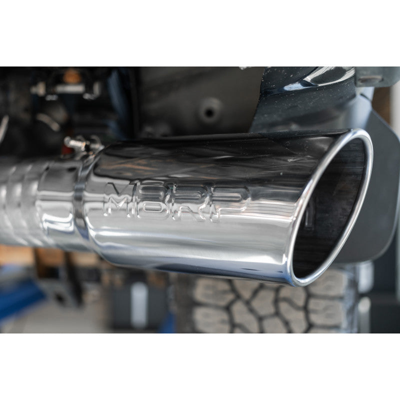 MBRP | 20-Up Chevy/GMC 2500/3500 Armor Lite Series Aluminized Steel 4 Inch Filter Back Single Side Exit Exhaust System  | S6059AL