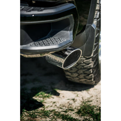 MBRP | 2020-2023 Chevrolet/GMC 2500/3500 HD 6.6L Duramax EC/CC Armor Plus T409SS 5 Inch Filter Back Single Side Exit  | S60610409