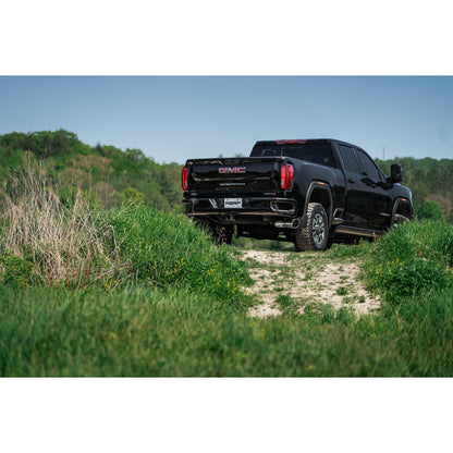 MBRP | 2020-2023 Chevrolet/GMC 2500/3500 HD 6.6L Duramax EC/CC Armor Lite Aluminized Steel 5 Inch Filter Back Single Side Exit  | S60610AL