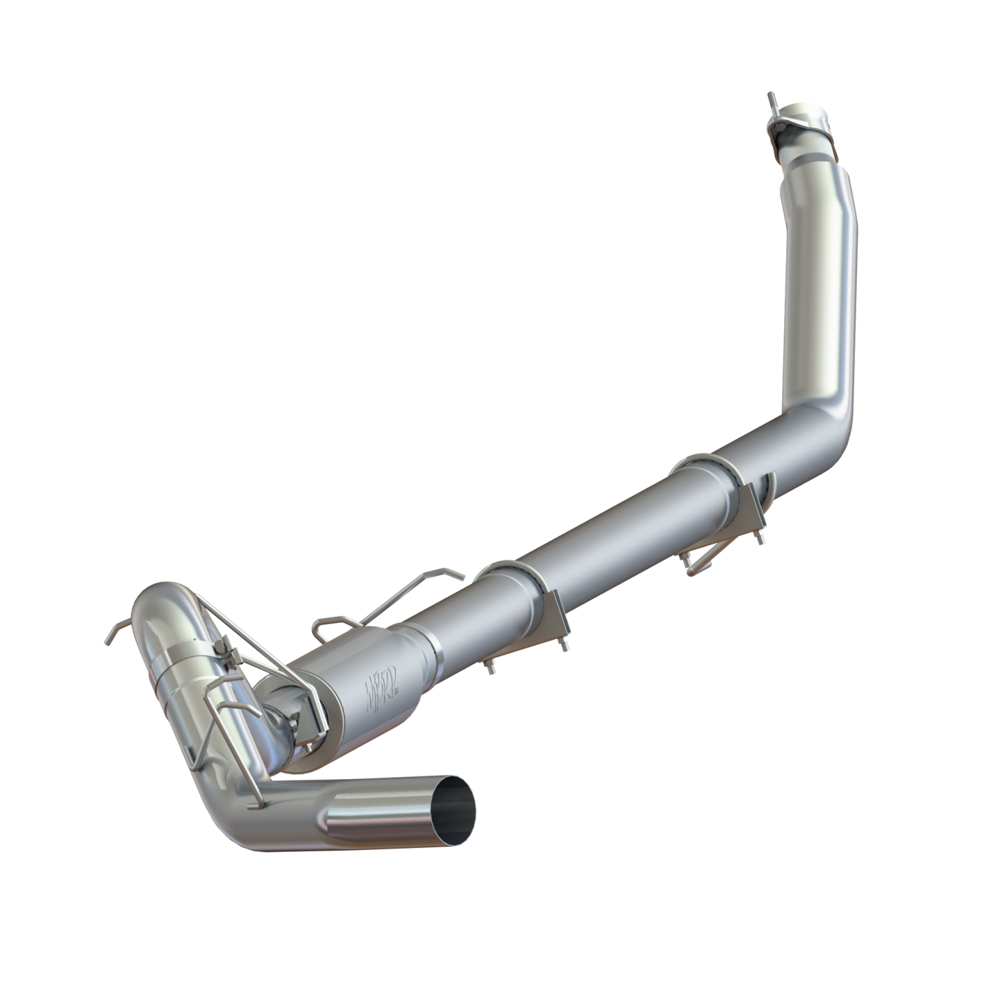 MBRP | Dodge 4 Inch Turbo Back Single Side Armor Lite For 98-02 Dodge Ram 2500/3500 Cummins  | S6100P