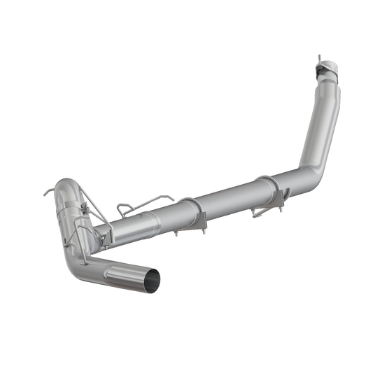 MBRP | Dodge 4 Inch Turbo Back Single, No Muffler, Armor Plus For 98-02 Dodge Ram 2500/3500 Cummins  | S6100SLM