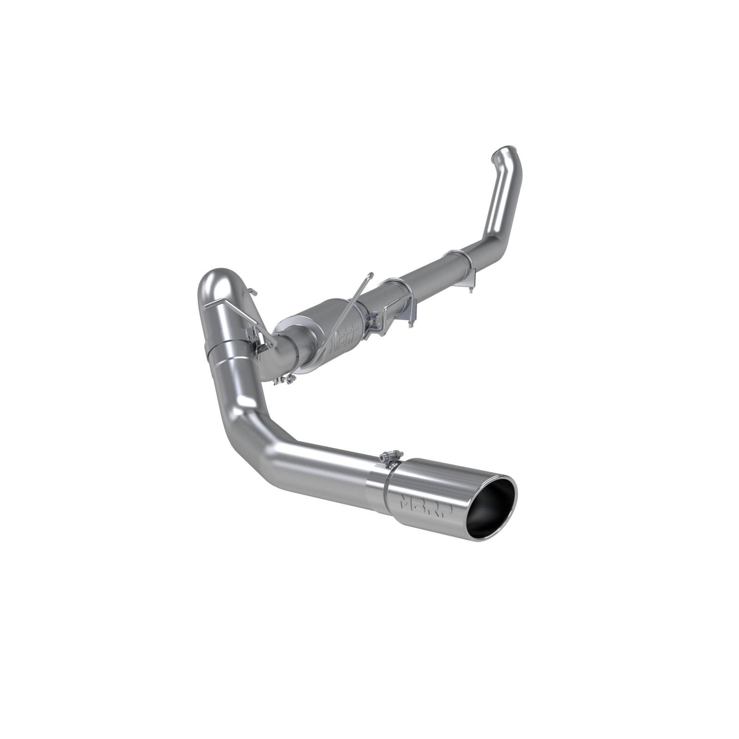 MBRP | 4 Inch Turbo Back Single Side T409 Stainless Steel For 03-04 Dodge Ram 2500/3500 Cummins 5.9L Cummins 305hp Models 4WD only  | S6104409