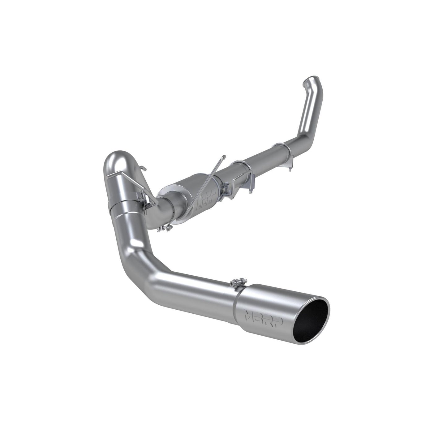 MBRP | 4 Inch Turbo Back Single Side Aluminized Steel For 03-04 Dodge Ram 2500/3500 Cummins 5.9L Cummins 305hp Models  | S6104AL