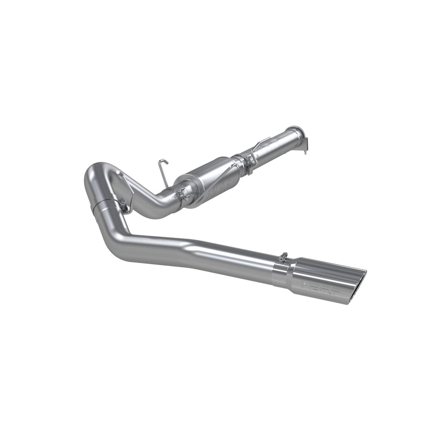 MBRP | 4 Inch Cat Back Exhaust System Single Side Exit T409 Stainless Steel For 04-07 Dodge Ram 2500/3500 Cummins  | S6108409