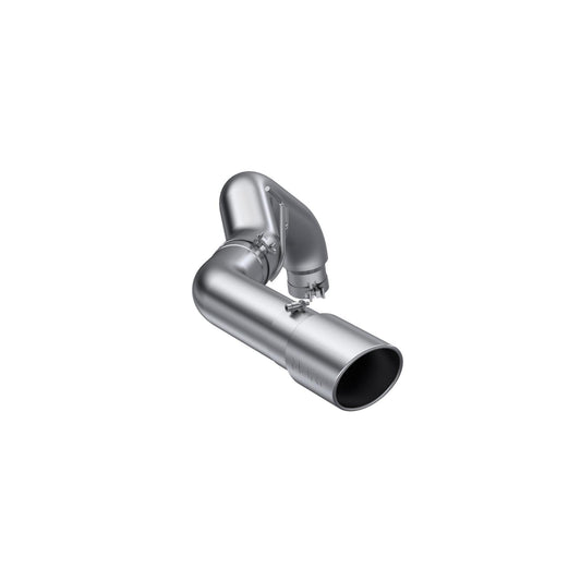 MBRP | 5 Inch Filter Back Single Side T409 Stainless Steel For 19-Up RAM 2500/3500 Cummins 6.7L 13-18 RAM 2500/3500 Cummins 6.7L All Excludes Crew Cab/Short Bed  | S61640409