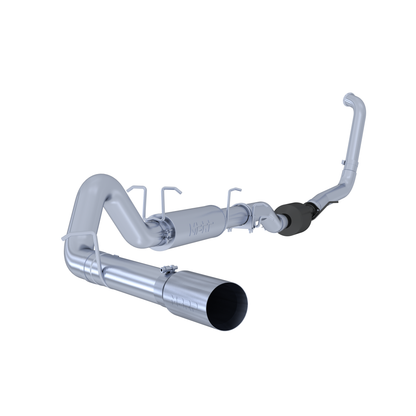 MBRP | 4 Inch Turbo Back Single Side Exit T304 Stainless Steel For 03-07 Ford F-250/350 6.0L Extended Cab/Crew Cab  | S6212304