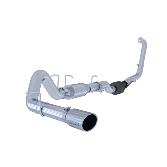 MBRP | 4 Inch Turbo Back Single Side Exit Aluminized Steel For 03-07 Ford F-250/350 6.0L Extended Cab/Crew Cab  | S6212AL