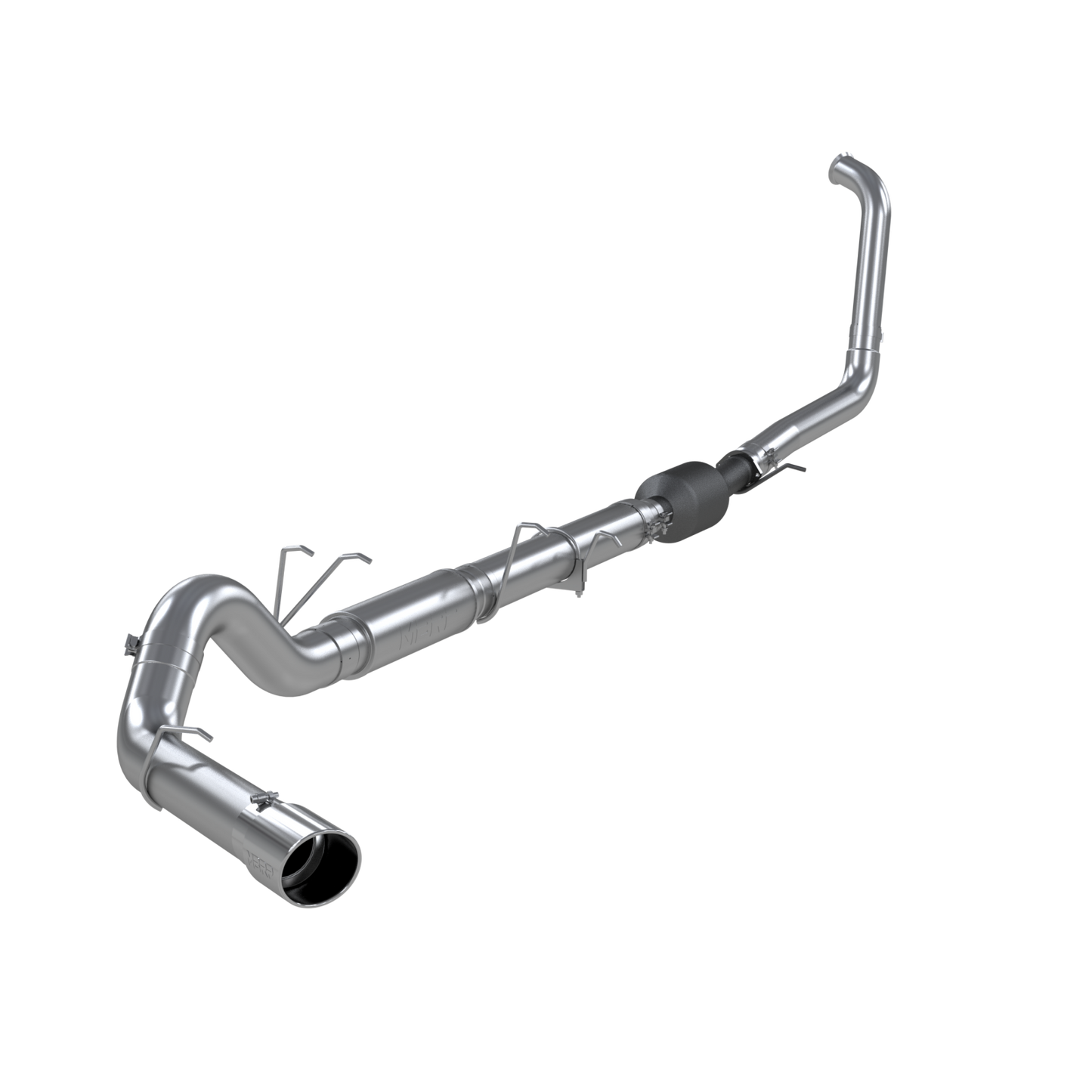 MBRP | 5 Turbo Back Single Side Exit Aluminized Steel For 03-07 Ford F-250/350 6.0L  | S62240AL
