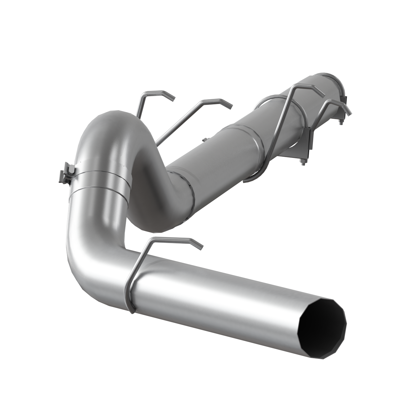 MBRP | 5 Inch Cat Back Exhaust System Single Side Exit, No Muffler For 03-07 Ford F-250/350 6.0L,  | S62260PLM