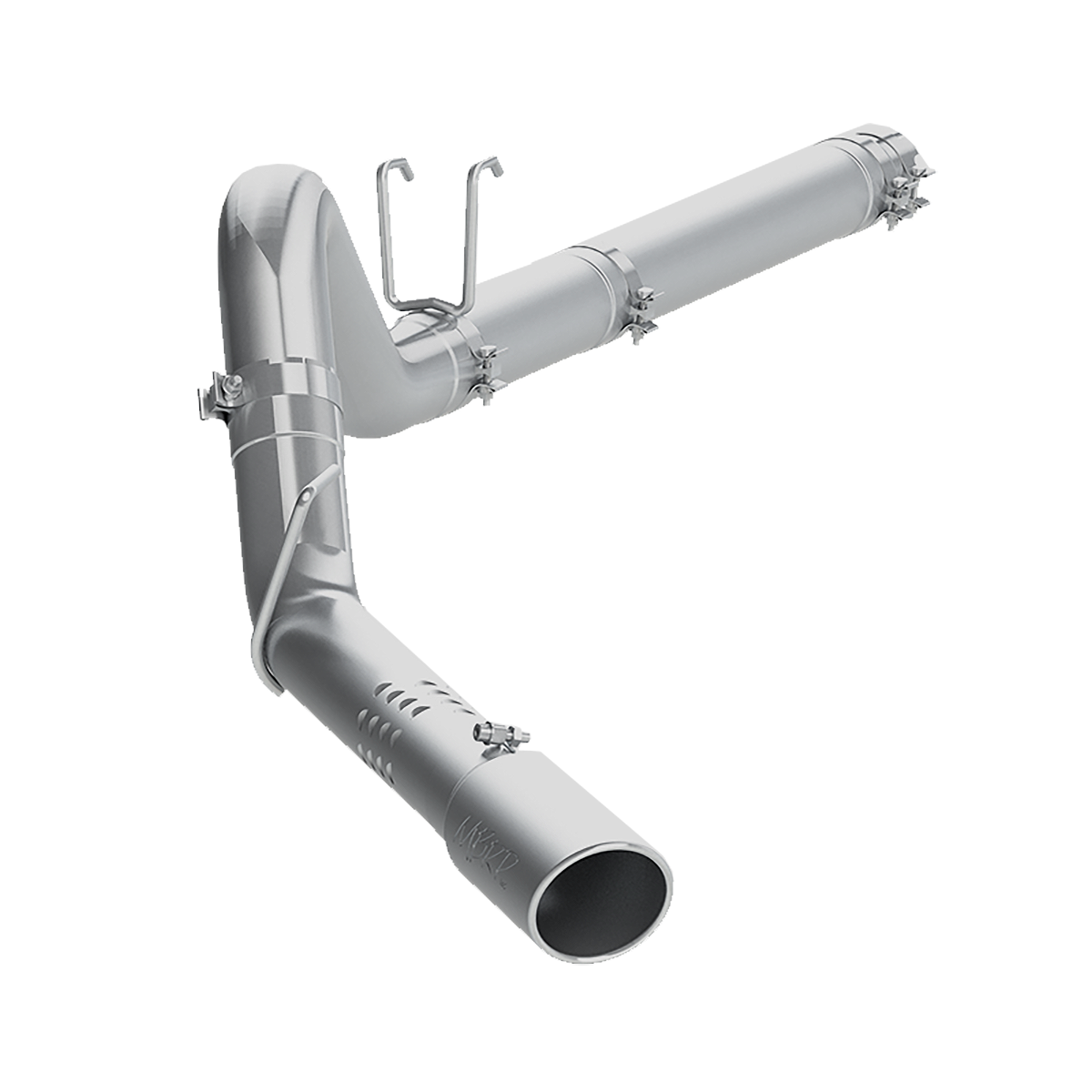 MBRP | 4 Inch Filter Back Single Side Exit Aluminized Steel For 08-10 Ford F-250/350/450 6.4L Powerstroke  | S6242AL