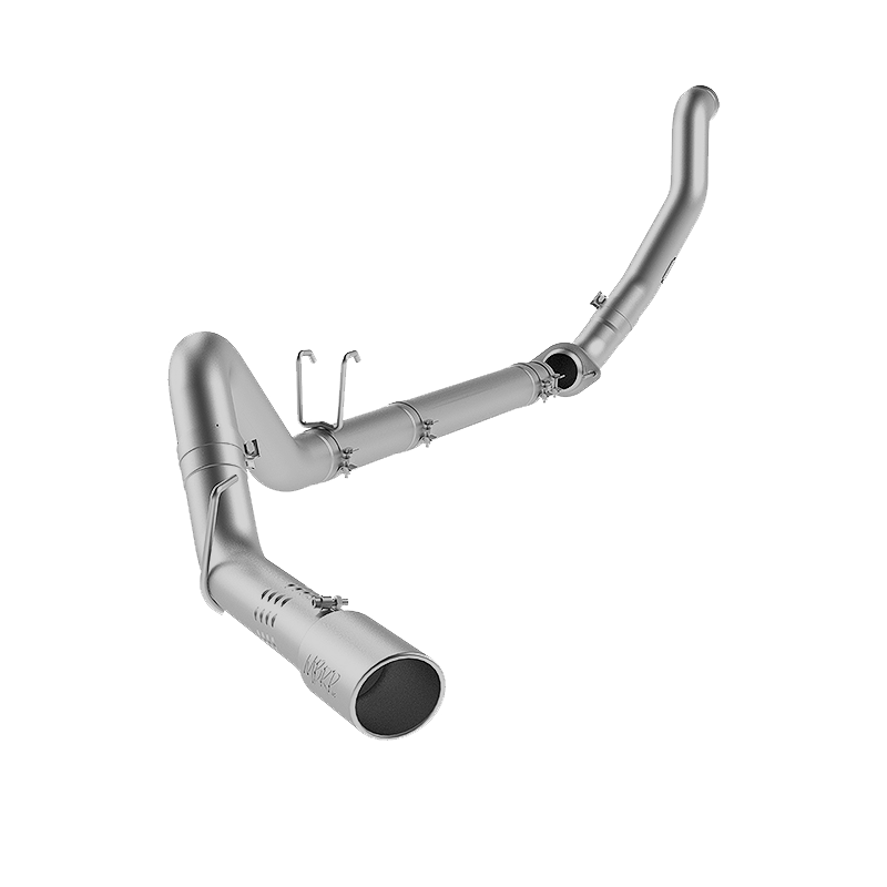 MBRP | 4 Inch Filter Back With Down Pipe Single Side Exit Aluminized Steel For 08-10 Ford F-250/350/450 6.4 L Powerstroke  | S6282AL