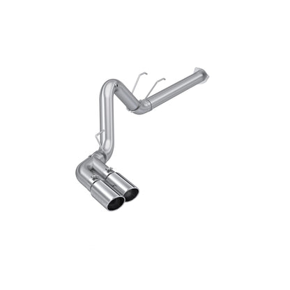 MBRP | 4 Inch Filter Back Single Side Dual Exit Aluminized Steel For 17-Up Ford F-250/350/450 6.7L  | S6290AL
