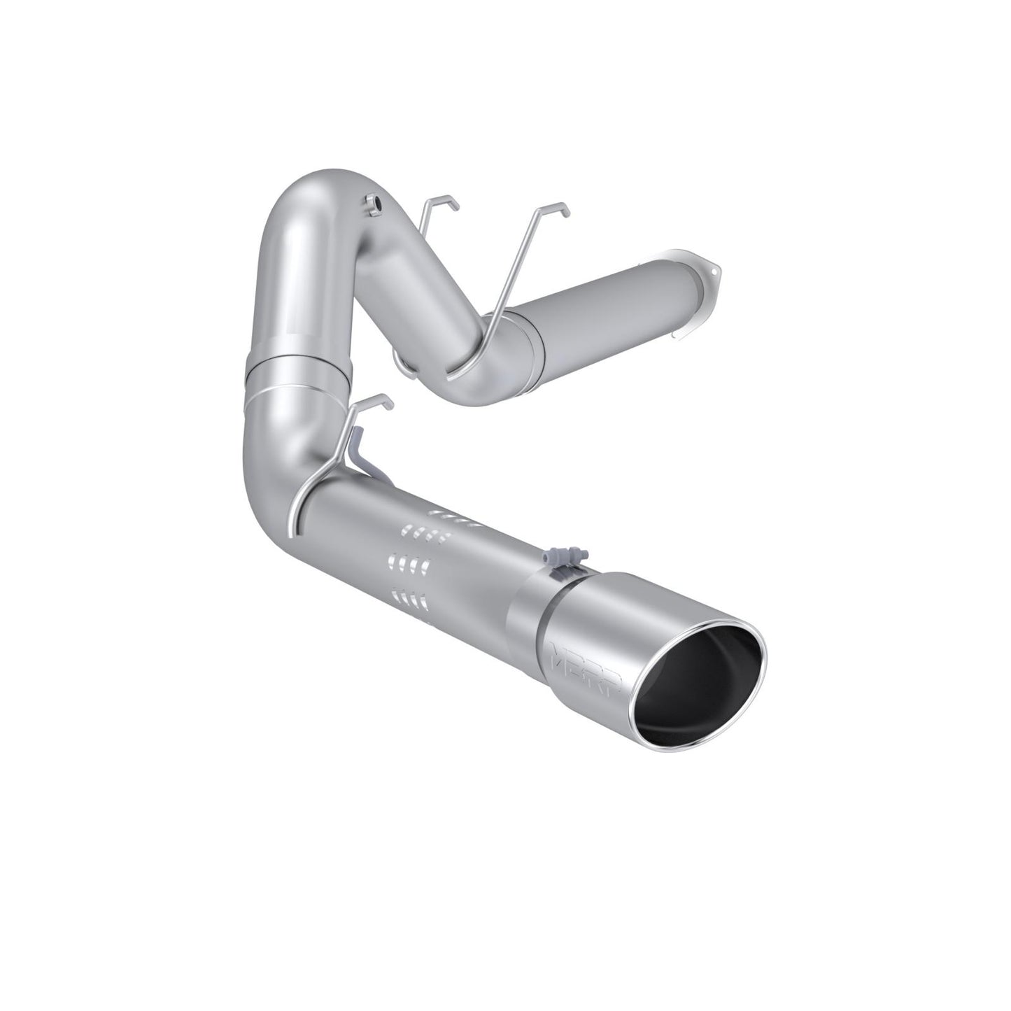 MBRP | 5 Inch Filter Back Single T409 Stainless Steel For 17-Up Ford F-250/350/450 6.7L ex. Reg Cab  | S62930409
