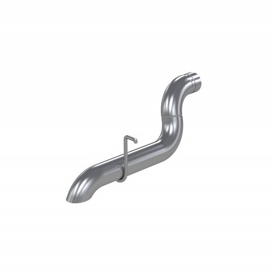 MBRP | 20-23 Jeep Wrangler JL Armor Plus Series T409 Stainless Steel 3 Inch High Clearance Filter Back Rear Turn Down Exhaust System  | S6501409