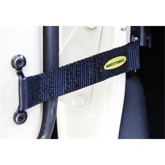 SMITTYBILT | Adjustable Door Strap Black Sold as a Pair Brackets not included Smittybilt |769401