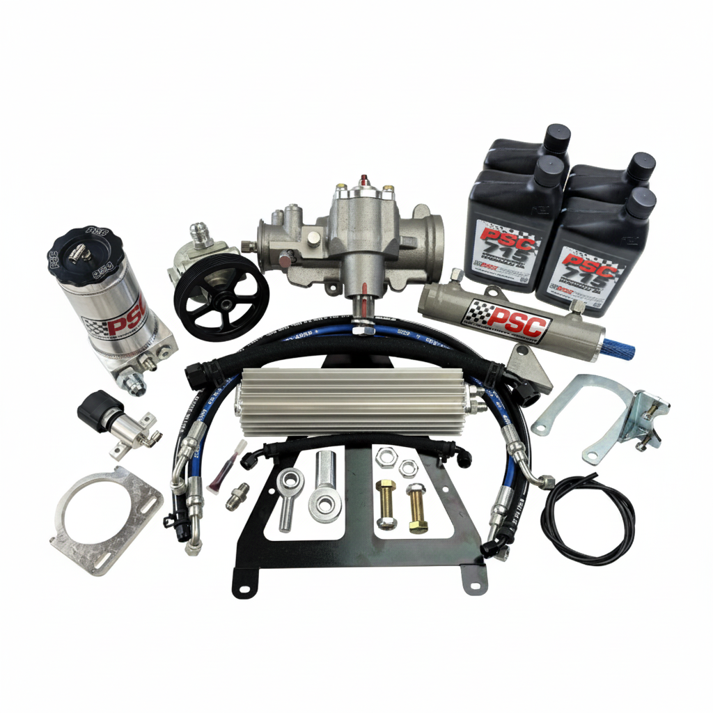 PSC BIG BORE XD® Cylinder Assist® Steering Kit | 1990-1994 Jeep Wrangler YJ 4.0L - product image 1
