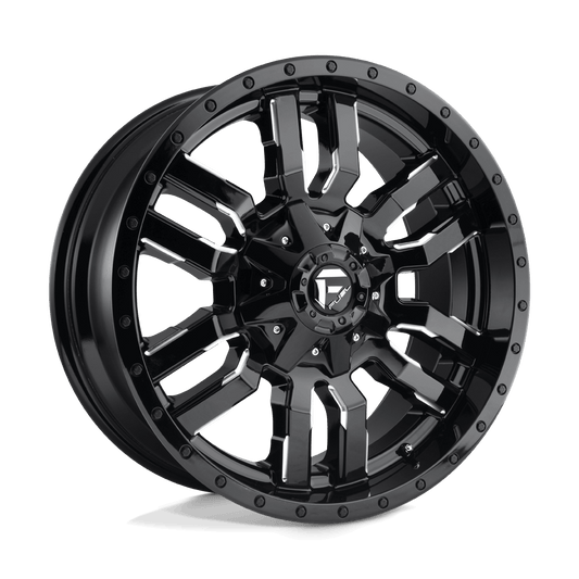 FUEL D595 SLEDGE Gloss Black Milled