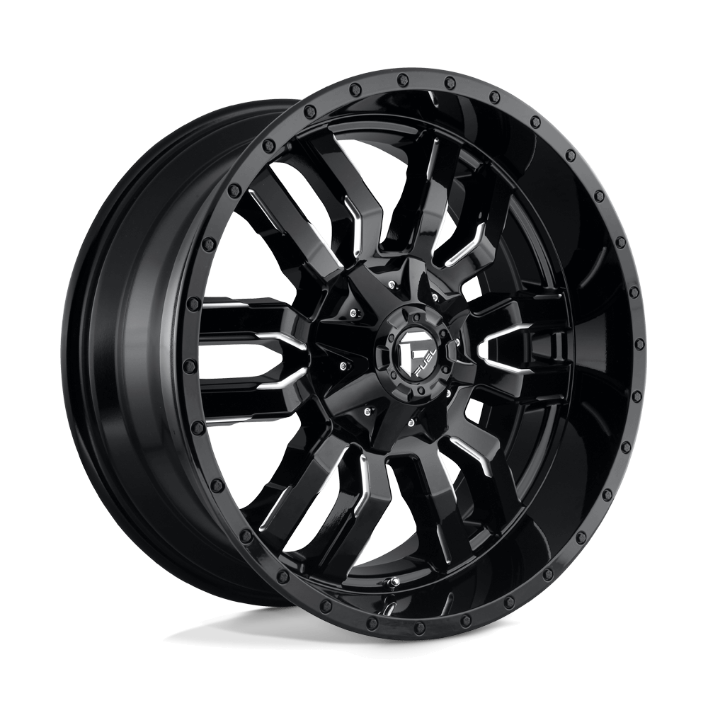 FUEL D595 SLEDGE Gloss Black Milled
