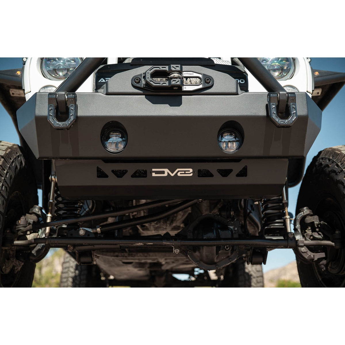 DV8 OFF-ROAD SPJK-01 DV8 Offroad SPJK-01 2007 for 2018 Jeep Wrangler JK Front Skid Plate