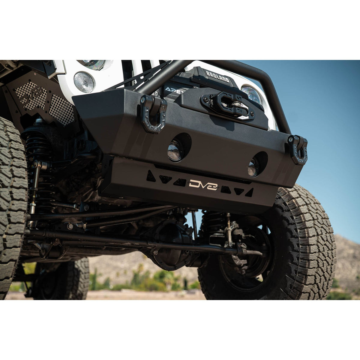 DV8 OFF-ROAD SPJK-01 DV8 Offroad SPJK-01 2007 for 2018 Jeep Wrangler JK Front Skid Plate
