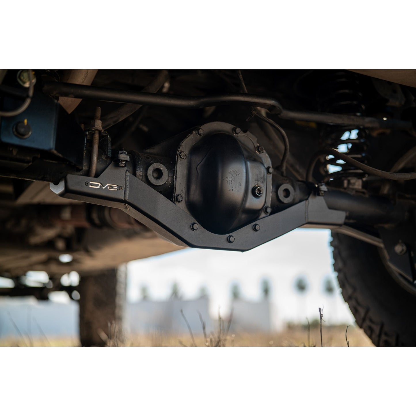 DV8 OFF-ROAD | 2007 2018 Jeep Wrangler JK Dana 44 Rear Differential Skid Plate  | SPJK-13