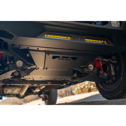 DV8 OFF-ROAD | 2024 2025 Toyota Tacoma, Land Cruiser Rear Belly Skid Plate  | SPTT1-09