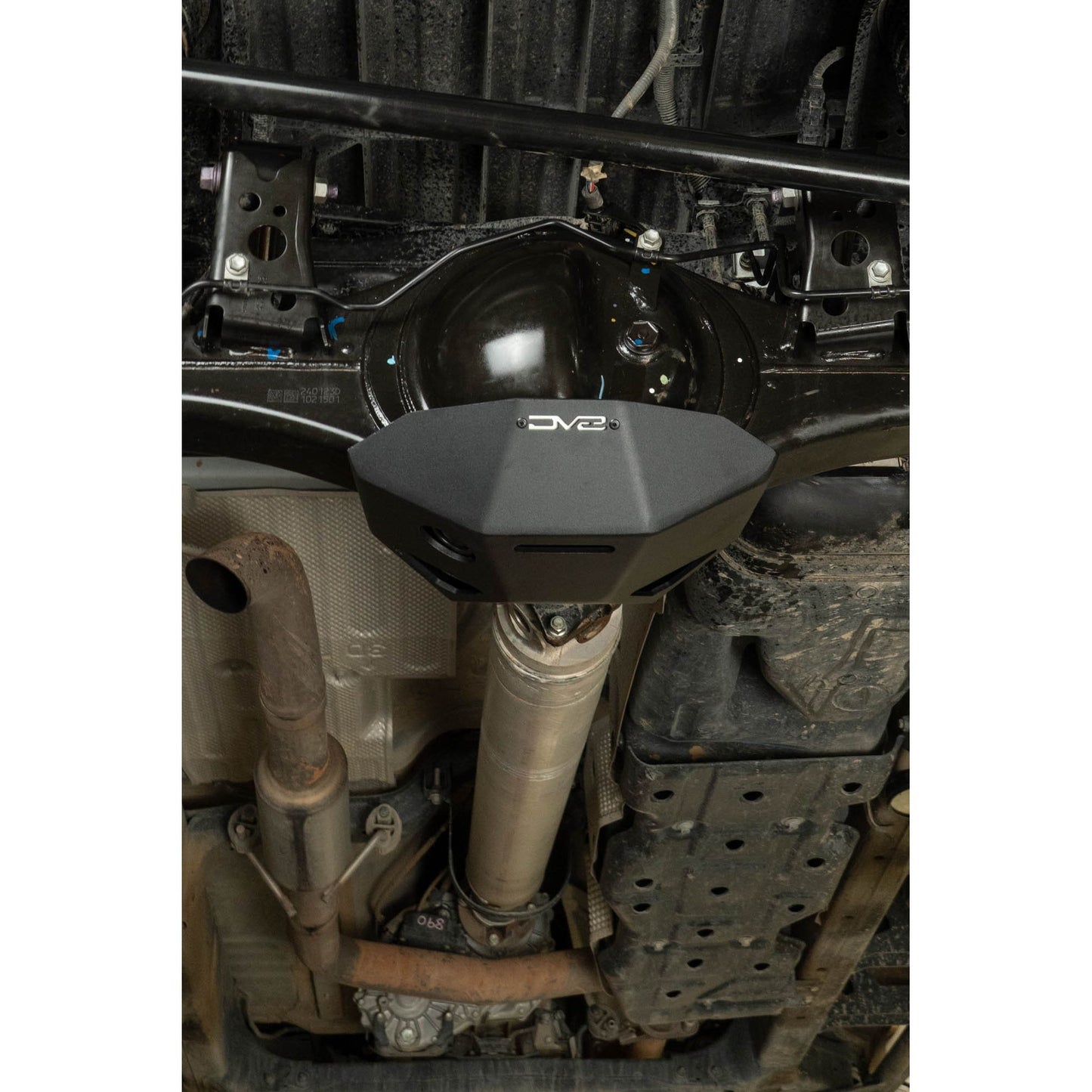 DV8 OFF-ROAD | 2024 2026 Toyota Tacoma Rear Differential Skid Plate  | SPTT1-11