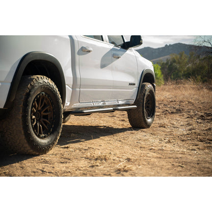 DV8 OFF-ROAD | 2019 2025 RAM 1500 Crew Cab OE Plus Side Steps  | SRDR1-01