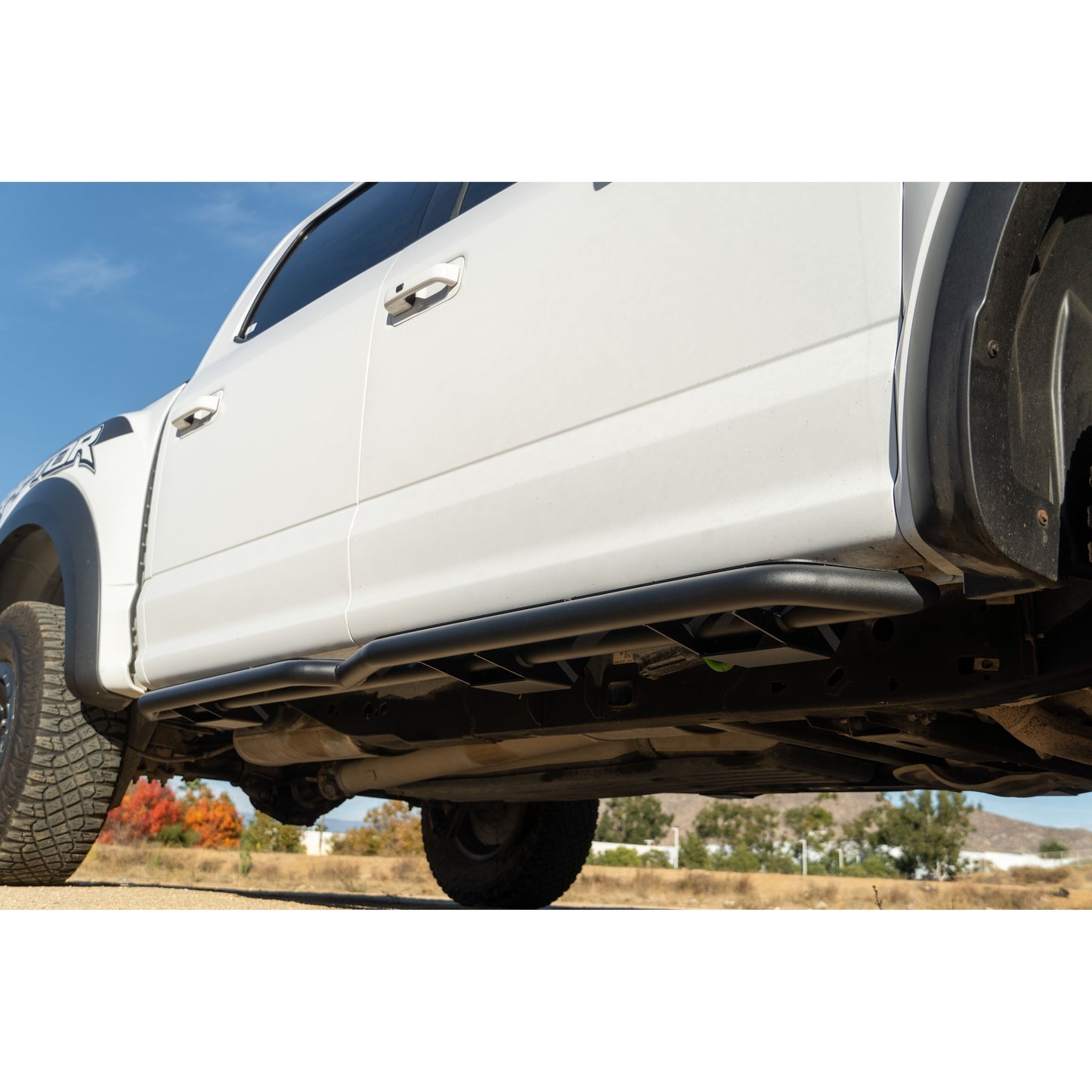DV8 OFF-ROAD | 2015 2024 Ford F 150 OE Plus Side Steps  | SRFF1-01
