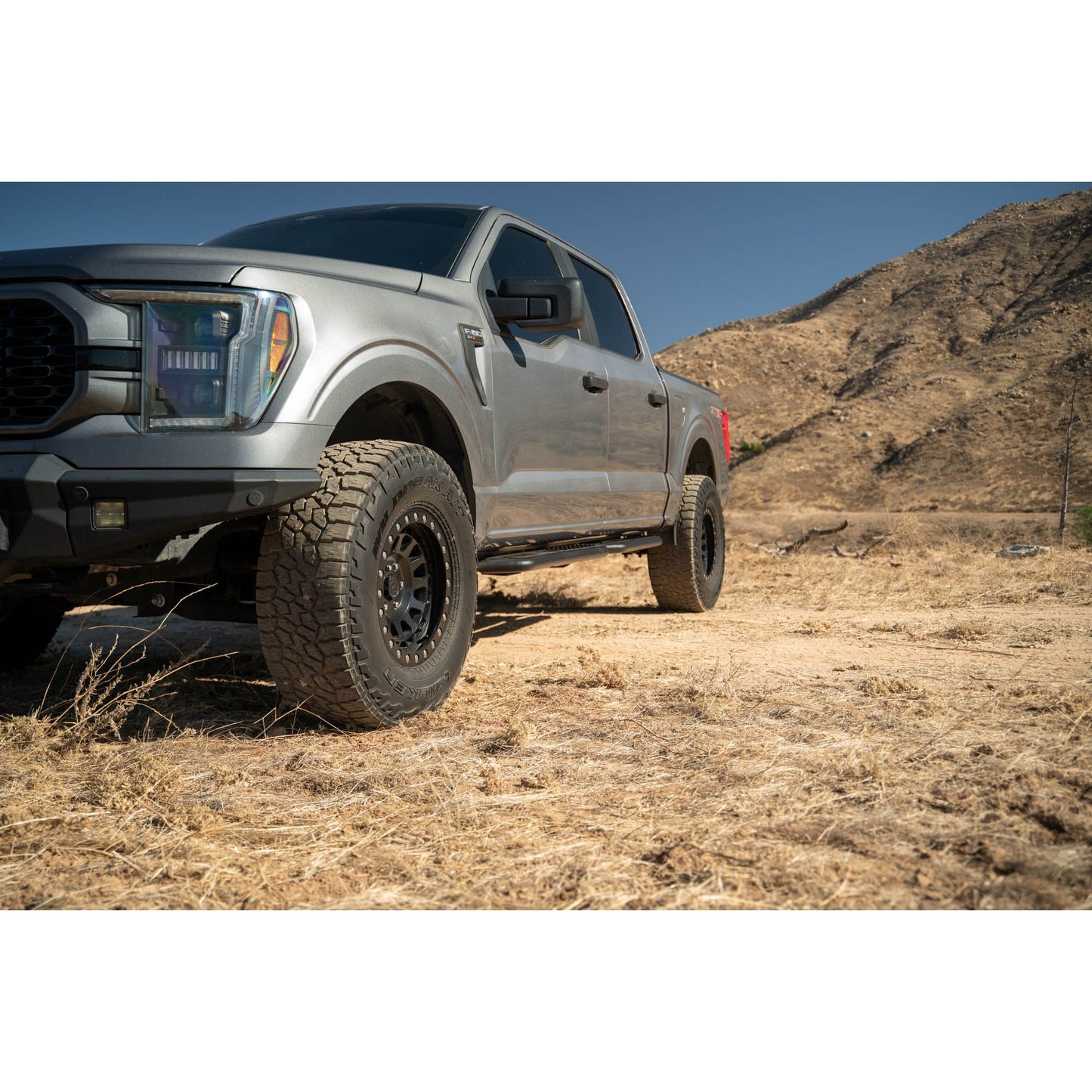 DV8 OFF-ROAD | 2015 2024 Ford F 150 OE Plus Side Steps  | SRFF1-01