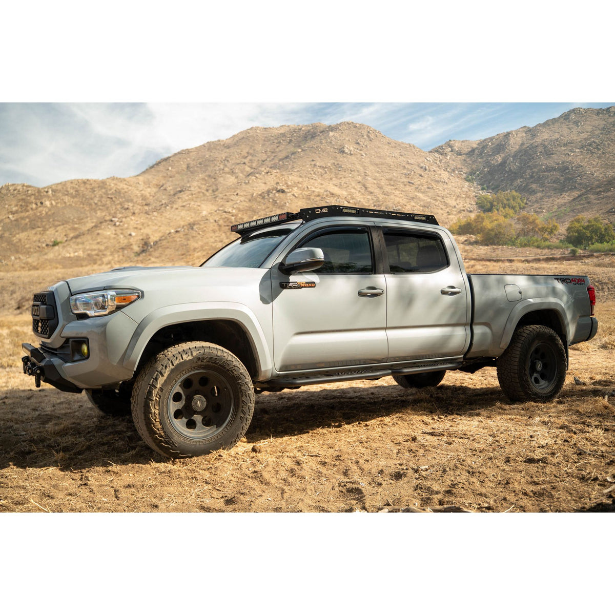 DV8 OFF-ROAD SRTT1-02 DV8 Offroad SRTT1-02 2016 for 2023 Toyota Tacoma OE Plus Side Steps
