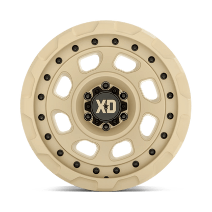 XD XD861 STORM Sand wheel showcasing rugged design and off-road performance for trucks and SUVs.