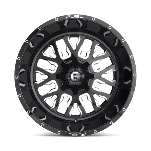 FUEL D611 STROKE Gloss Black Milled