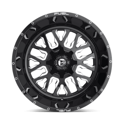 FUEL D611 STROKE Gloss Black Milled