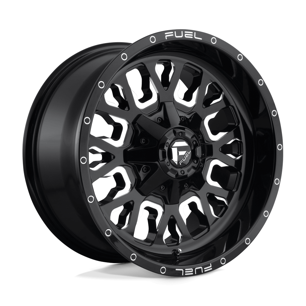 FUEL D611 STROKE Gloss Black Milled