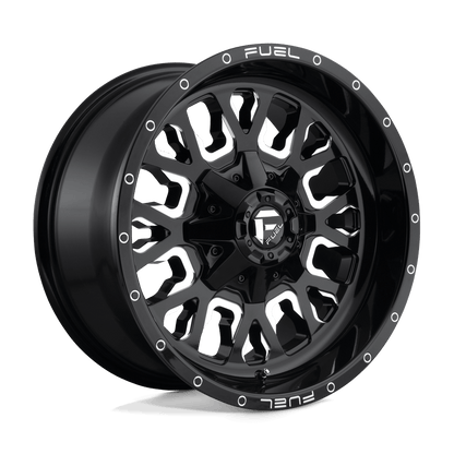 FUEL D611 STROKE Gloss Black Milled