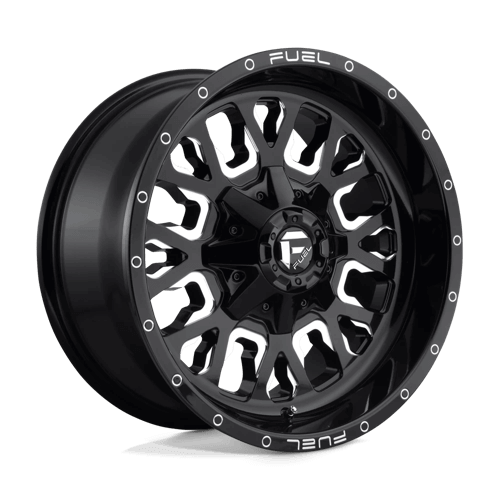 FUEL D611 STROKE Gloss Black Milled