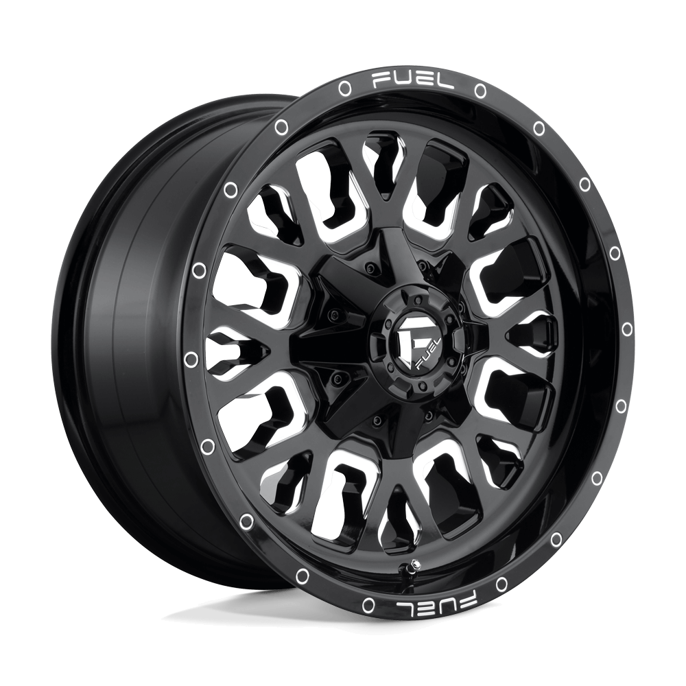 FUEL D611 STROKE Gloss Black Milled