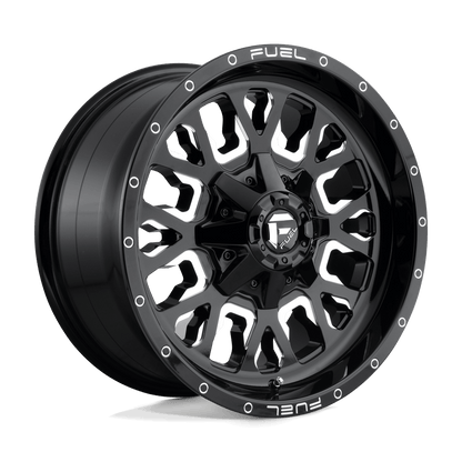FUEL D611 STROKE Gloss Black Milled