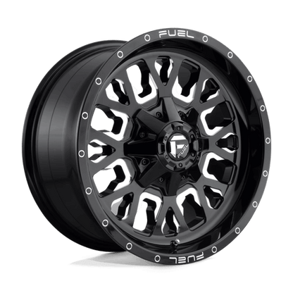 FUEL D611 STROKE Gloss Black Milled