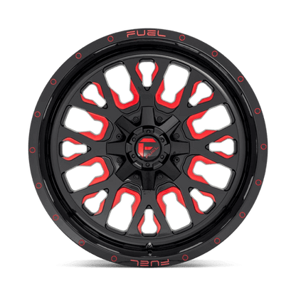 FUEL D612 STROKE Gloss Black Red Tinted Clear