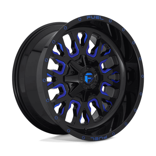 FUEL D645 STROKE Gloss Black Blue Tinted Clear