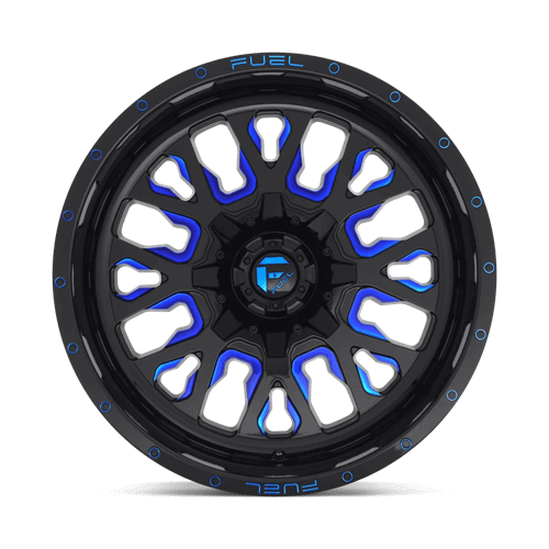 FUEL D645 STROKE Gloss Black Blue Tinted Clear