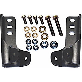 SYNERGY SYN8074 Rear Lower Shock Relocation Kit DOR for 2007-18 JK