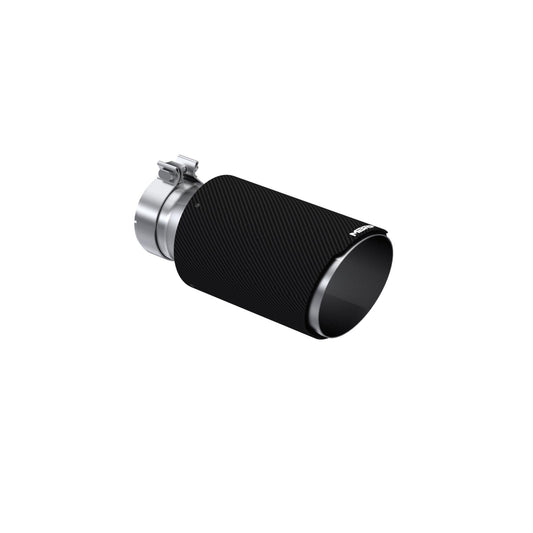 MBRP | Universal Carbon Fiber 4-Inch Inlet 6-Inch OD 12-Inch Length Dual Wall Angle Cut  | T5072CF