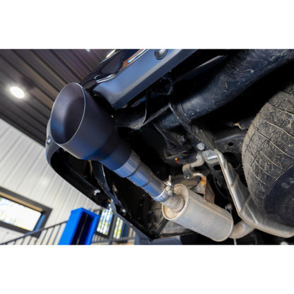 MBRP | 2019-2024 Ram 1500 5.7L Hemi Black Exhaust Tips, Armor BLK 5 Inch OD Dual Wall Angle Cut, Sold In Pairs  | T5199BLK